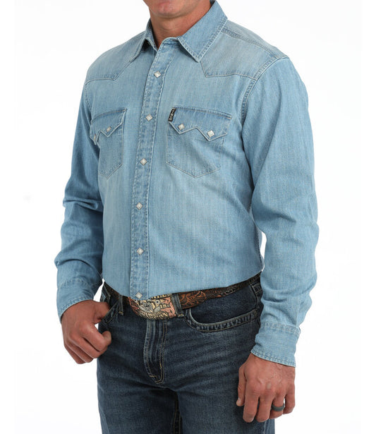 Cinch Men’s, Modern Fit Snap Up, Long Sleeve Shirt  MTW1301096