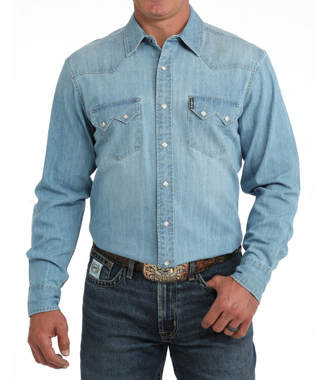 Cinch Men’s, Modern Fit Snap Up, Long Sleeve Shirt  MTW1301096