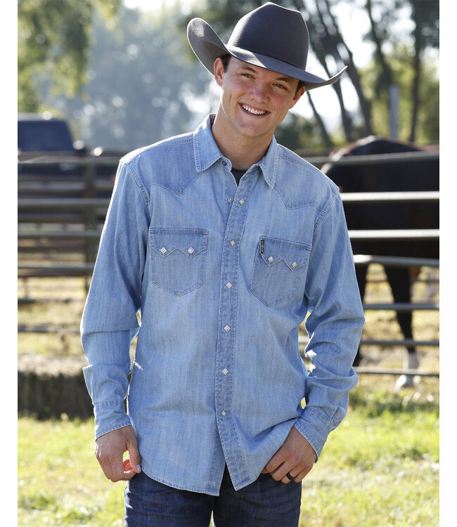 Cinch Men’s, Modern Fit Snap Up, Long Sleeve Shirt  MTW1301096