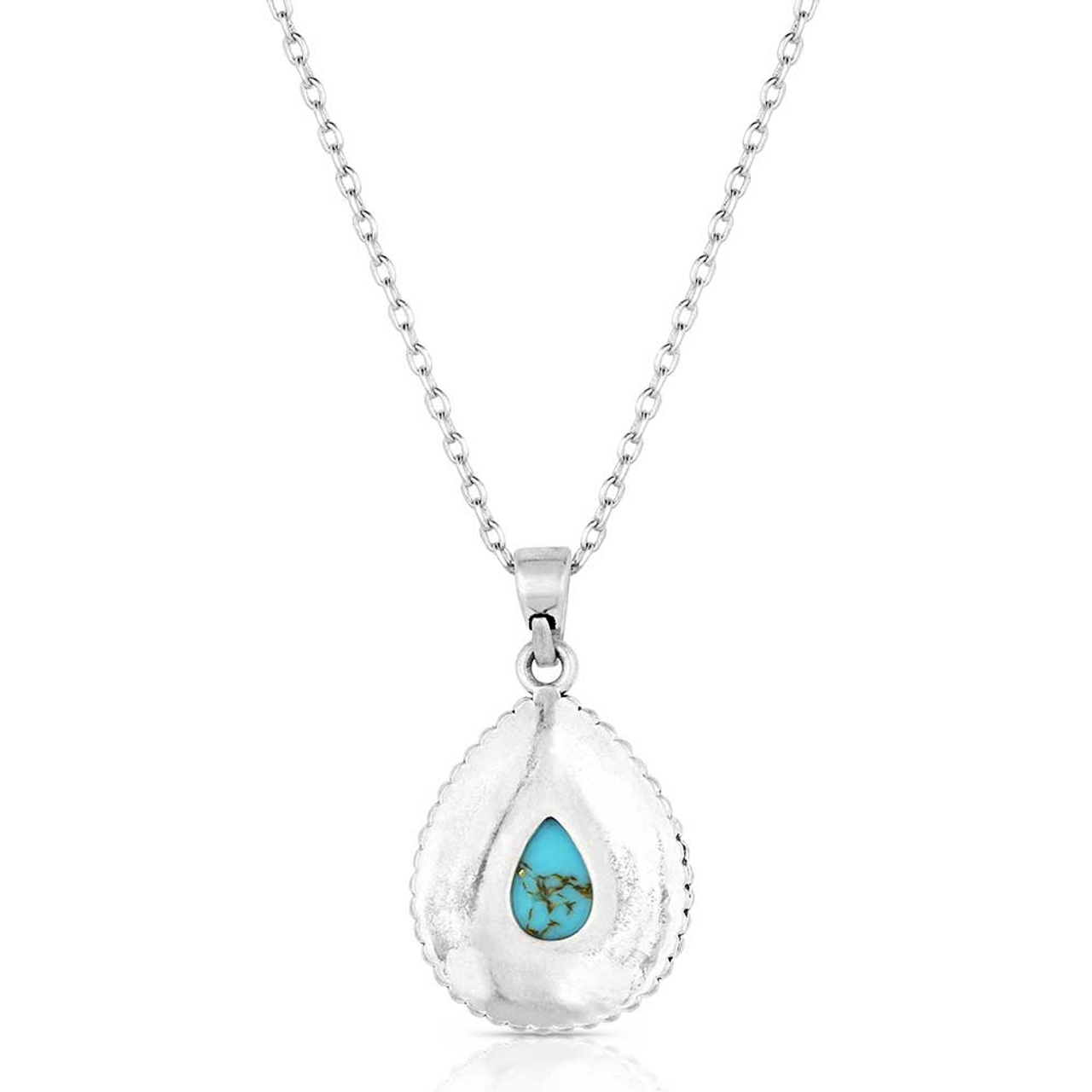Montana Silversmiths Necklace - Turquoise Sunrise NC6195