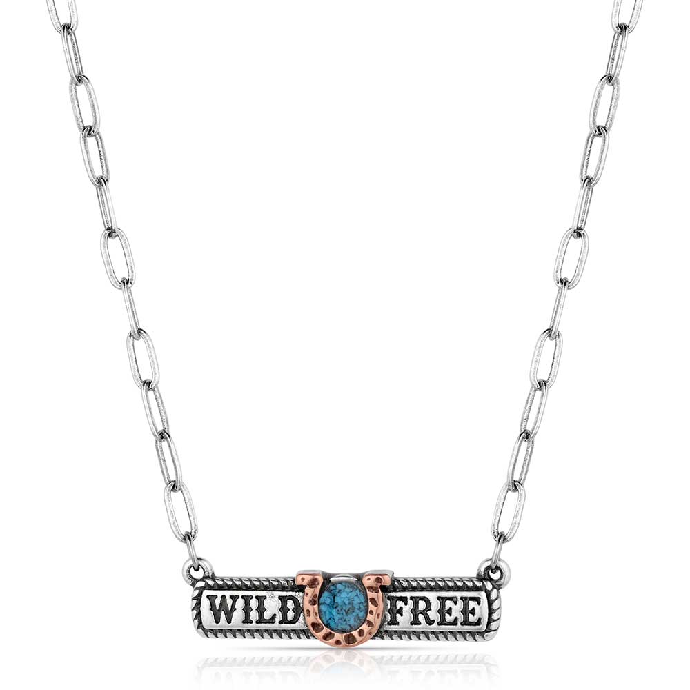 Montana Silversmiths Necklace - Wild And Free NC6202