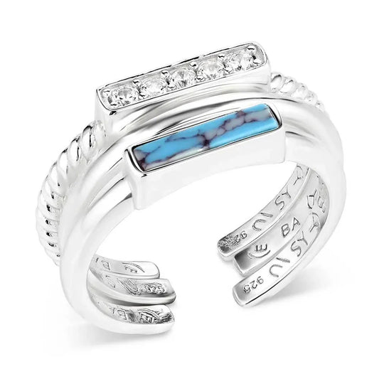 Montana Silversmiths - Triple Threat Stacked Ring Set RG6218