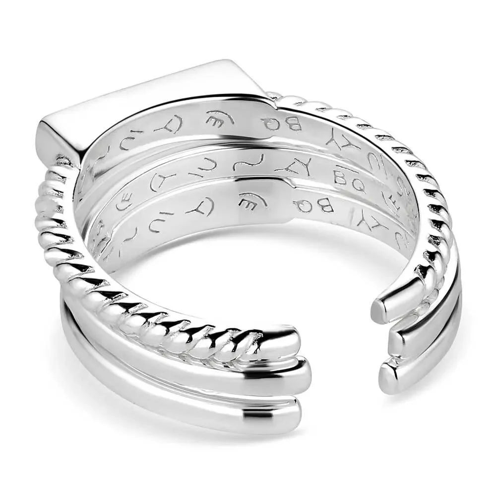 Montana Silversmiths - Triple Threat Stacked Ring Set RG6218