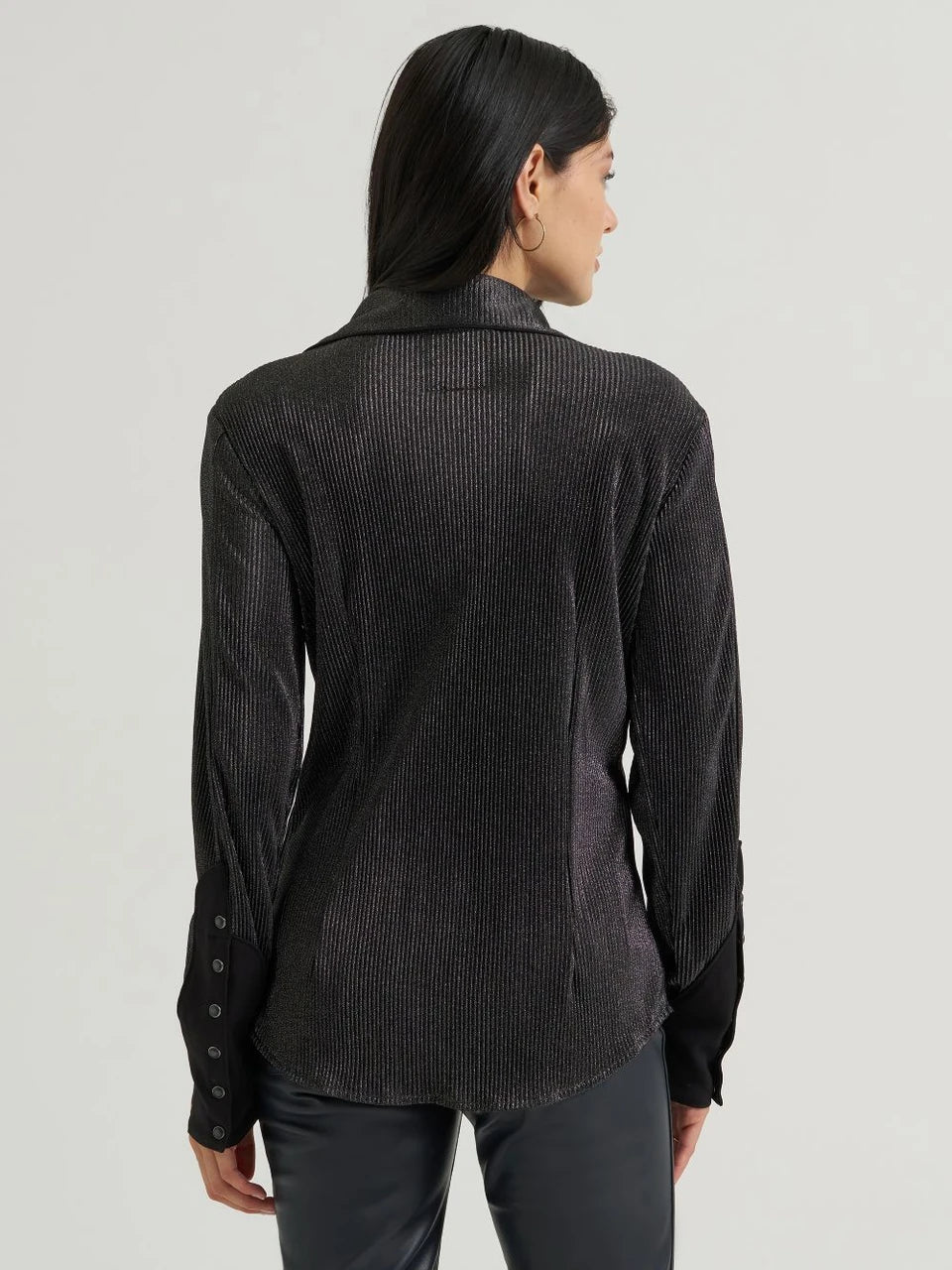 WRANGLER X LAINEY WILSON WESTERN SNAP SHIRT,  Shimmer | 112385576
