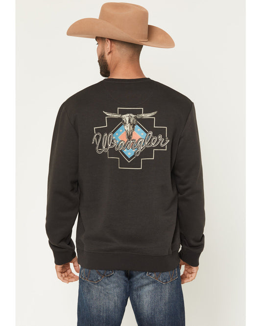 Wrangler Men’s Long Sleeve Pullover Sweatshirt 112365700