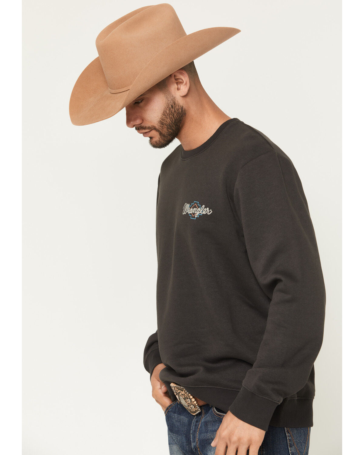 Wrangler Men’s Long Sleeve Pullover Sweatshirt 112365700
