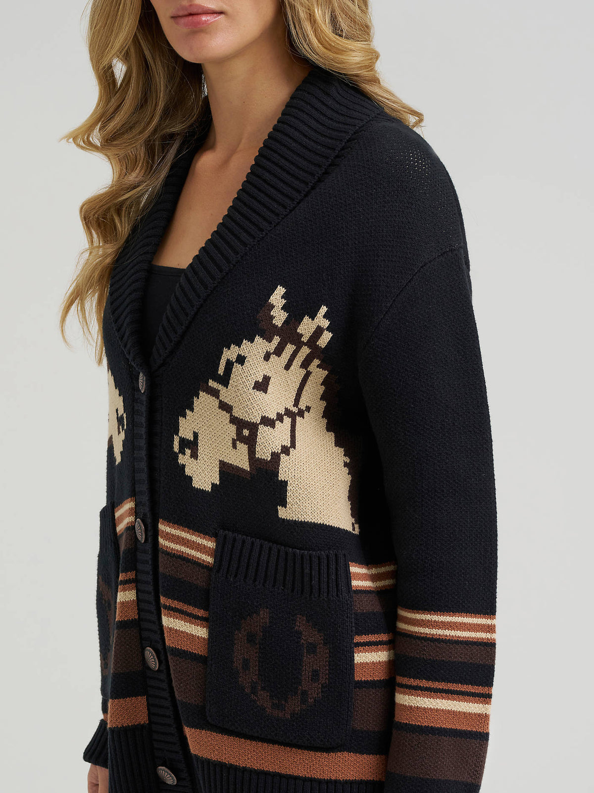 Wrangler Ladies Retro Western Cardigan 112385438