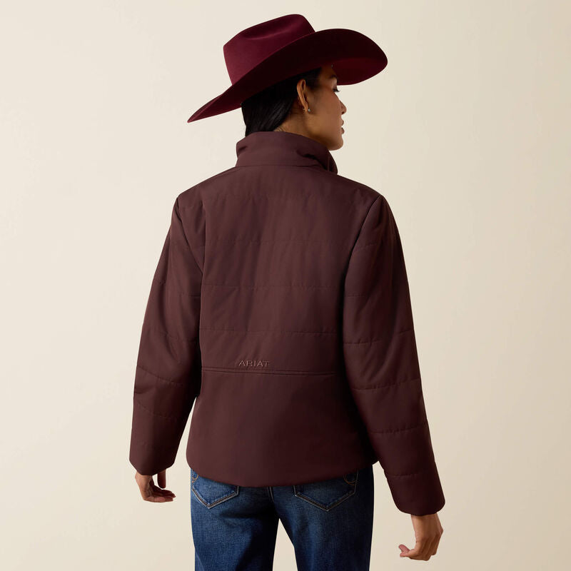Ariat Ladies Titan Insulated Jacket, Chocolate Plumb 10079630