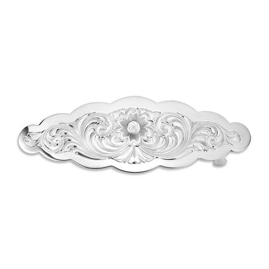 Montana Silversmiths Barrette - Small Scalloped BA1211
