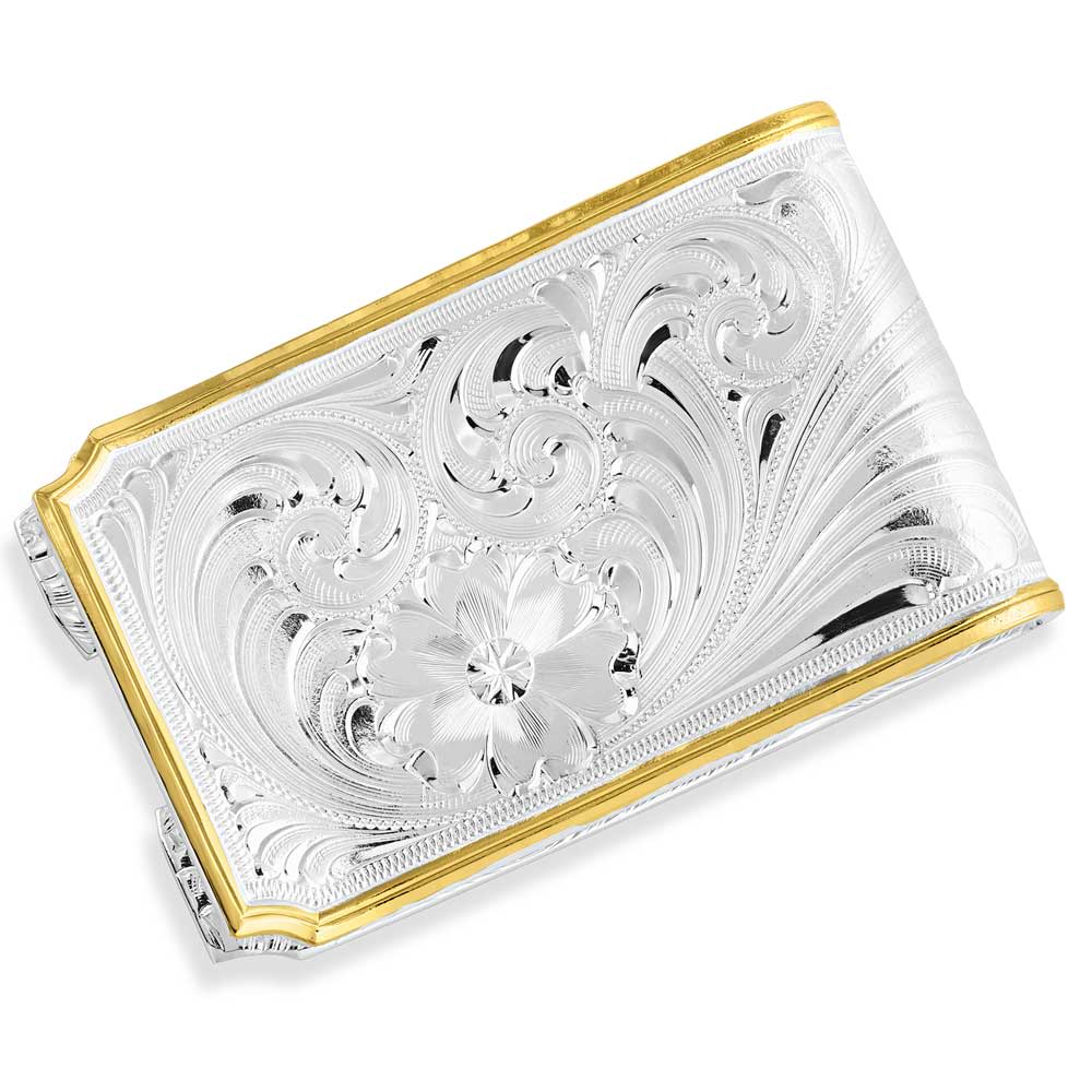 Montana Silversmiths Buckle Money Clip - Horseshoe MCL5236