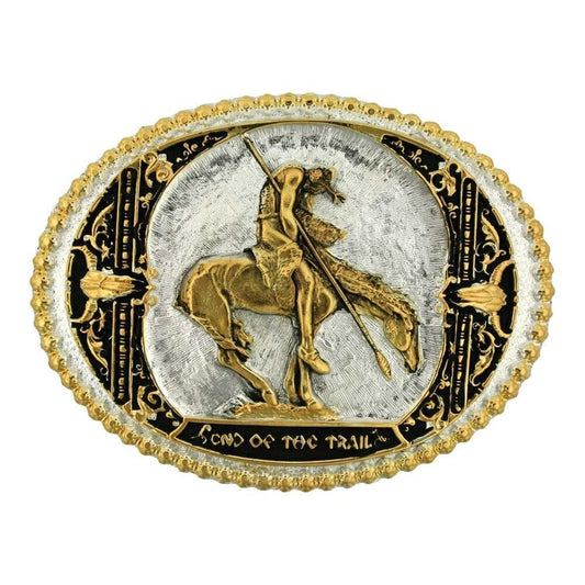 Montana Attitude Buckles - End Of The Trail Oval 60972P