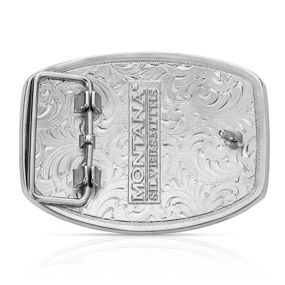 Montana Attitude Buckles - Tricolor Longhorn A711
