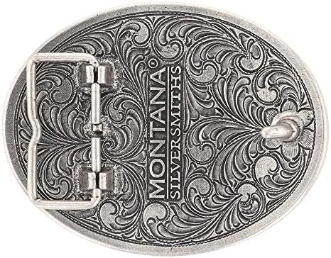 Montana Attitude Buckles - Barbwire Texas Star A530