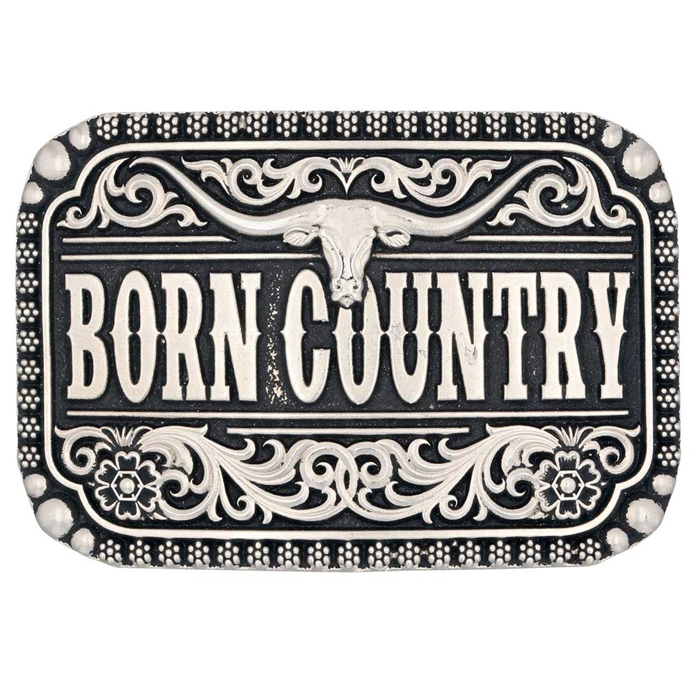 Montana Attitude Buckles - Born Country A907