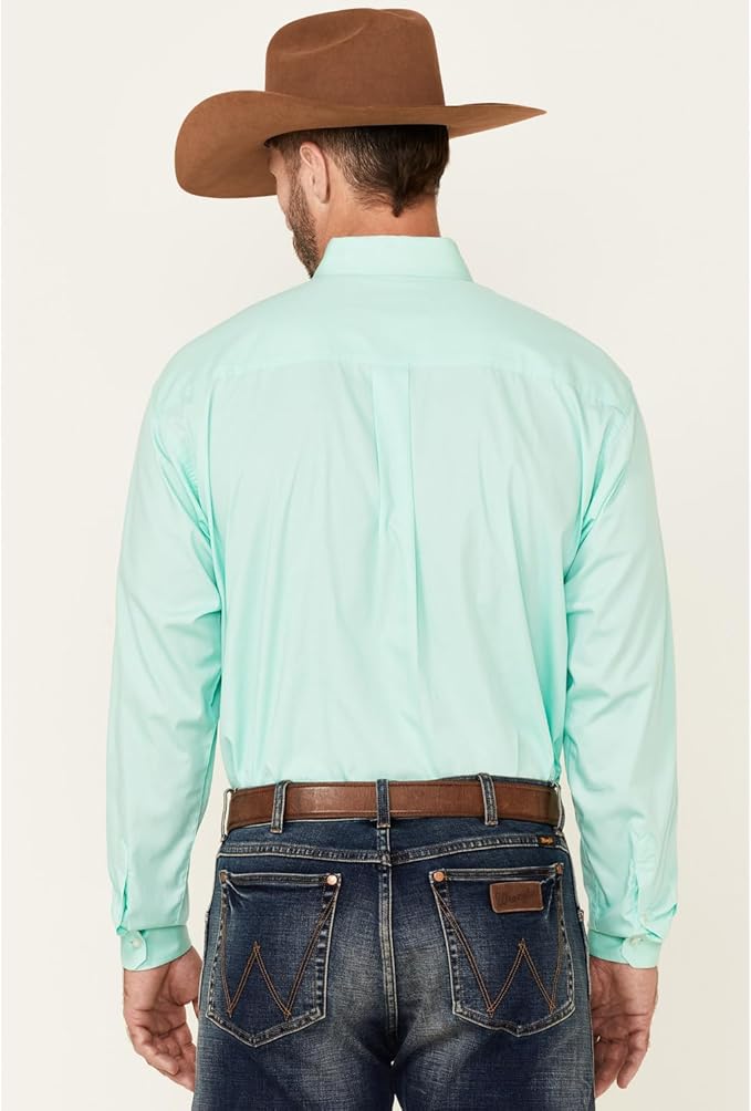 Cinch Men’s Western Shirt - Button Front,  Mint Green MTW1104237