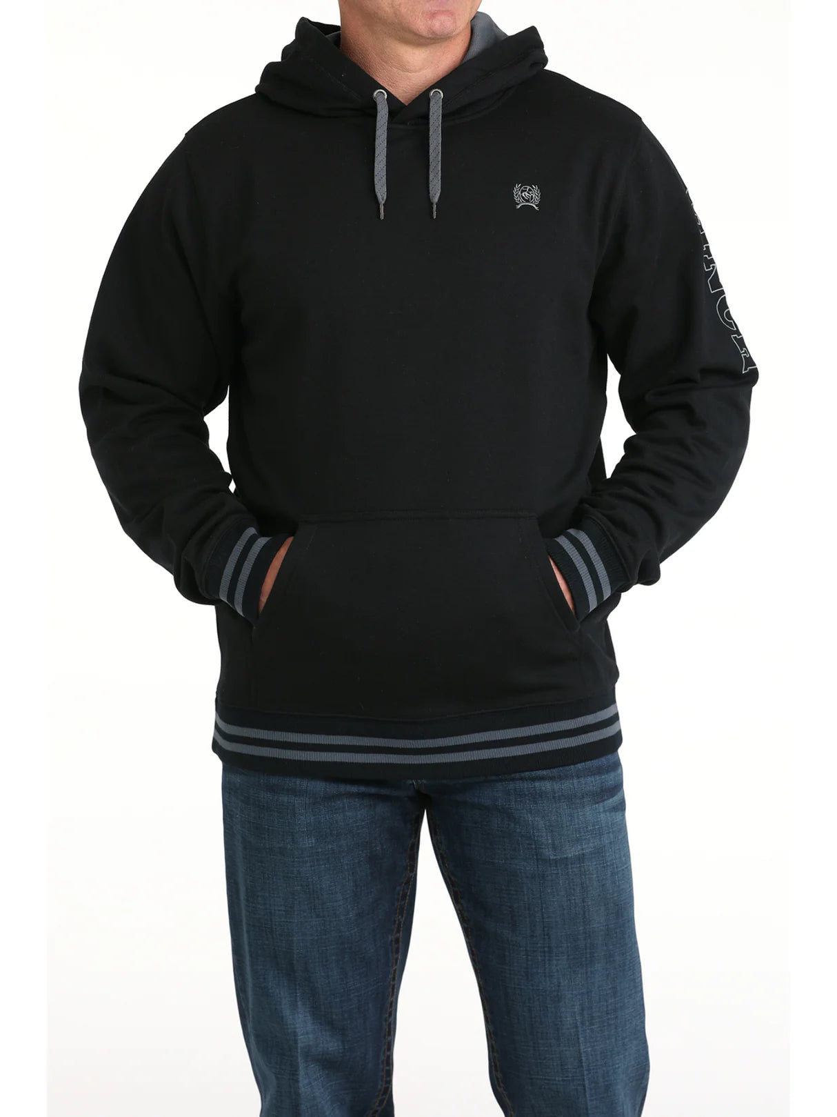 CINCH Men’s Hoodie Black MWK1206033