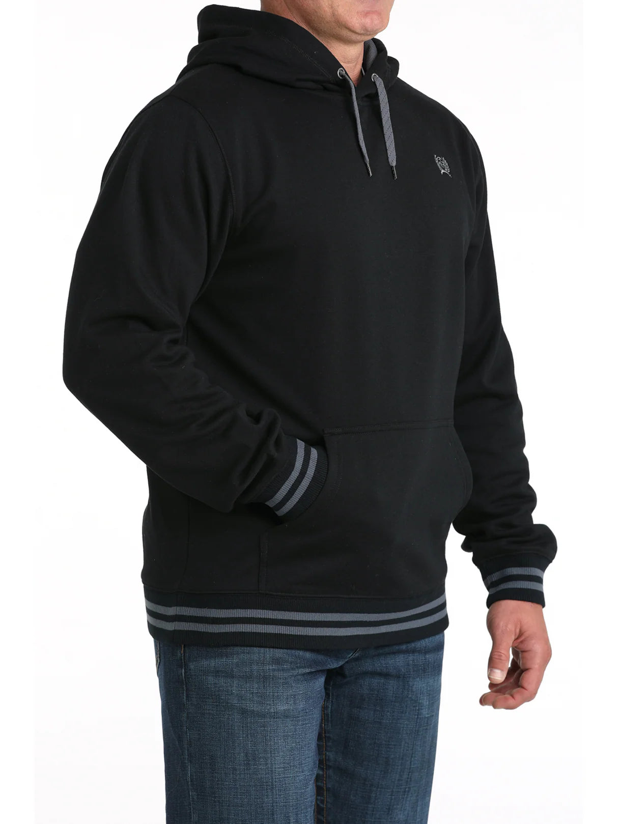 CINCH Men’s Hoodie Black MWK1206033