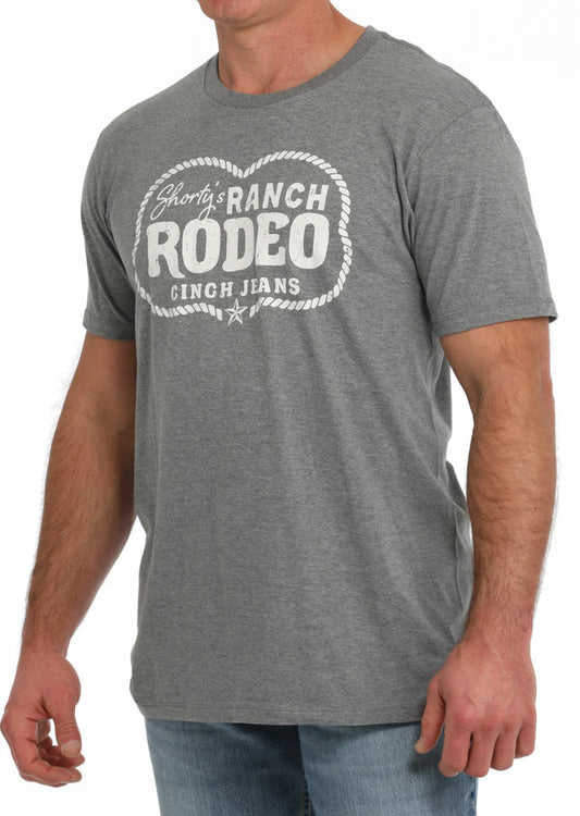 Cinch Men’s T-Shirt Grey “ Shortys Ranch” MTT1690655