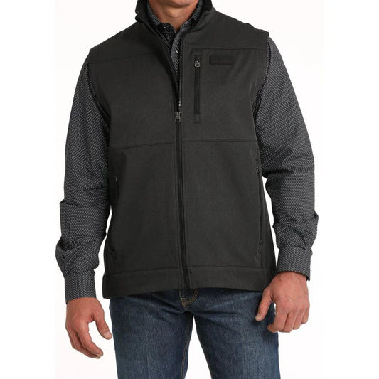 Cinch Men's Bonded Vest Black MWV1515019