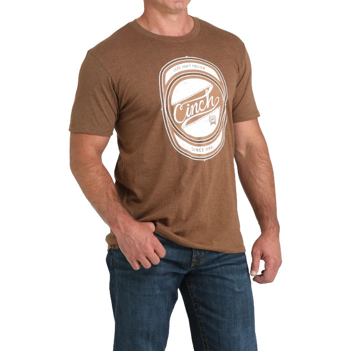 Cinch Men’s T-Shirt Brown MTT1690694