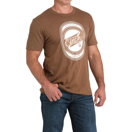Cinch Men’s T-Shirt Brown MTT1690694