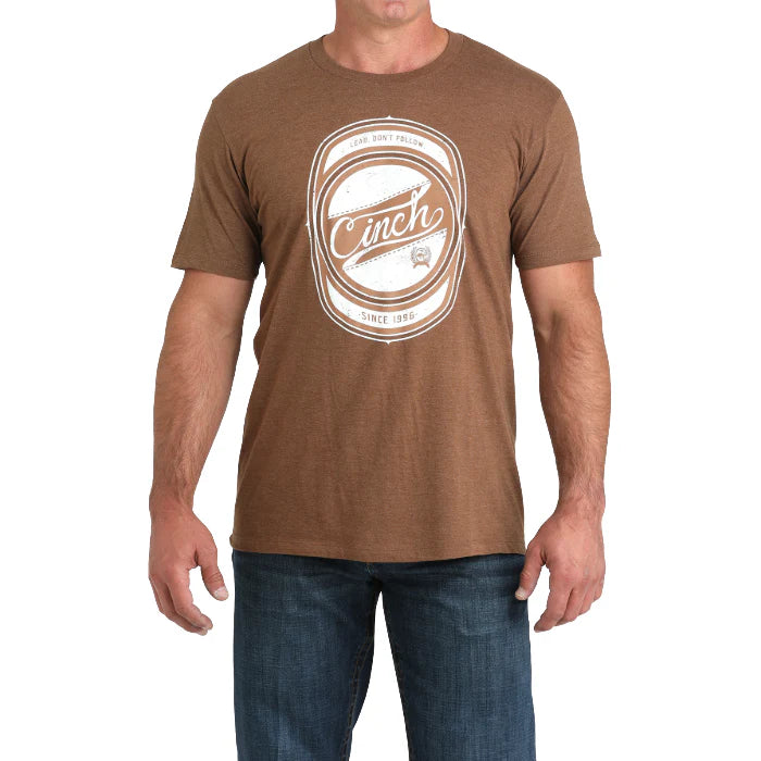 Cinch Men’s T-Shirt Brown MTT1690694