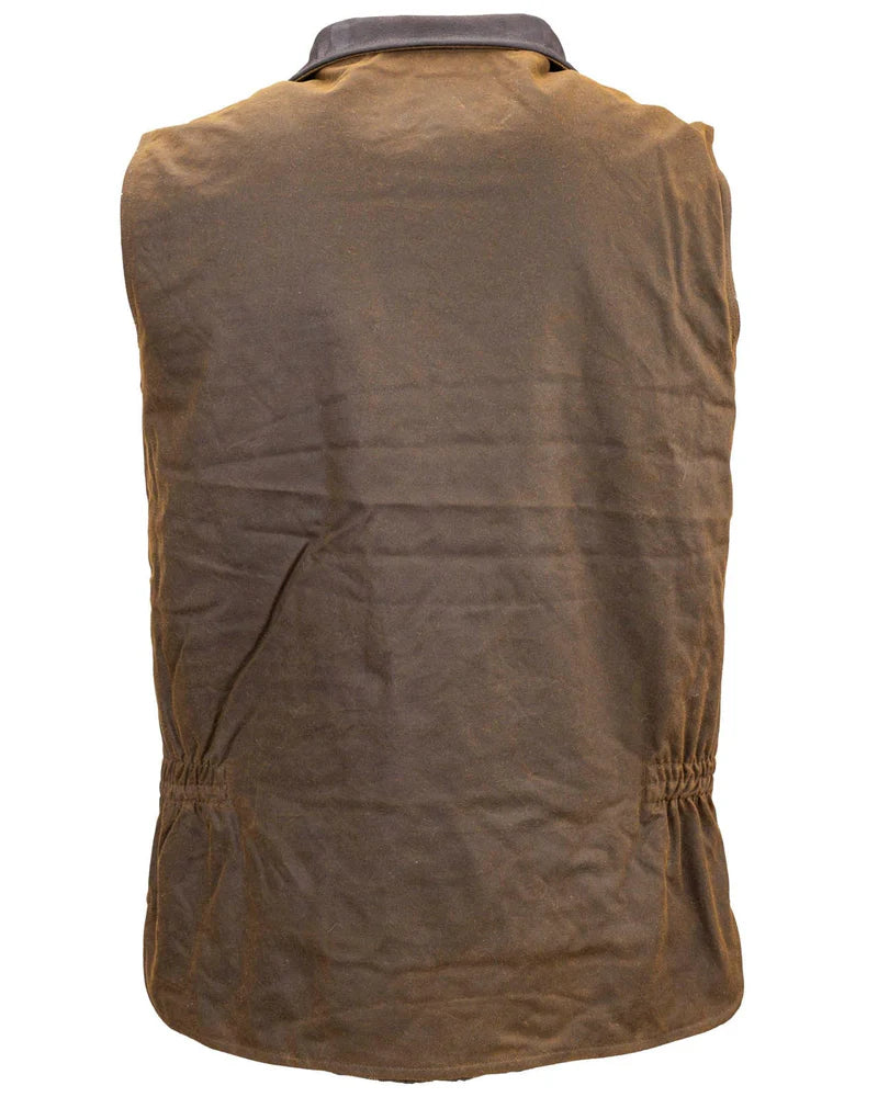 Outback Trading Men’s Oilskin SAWBUCK VEST 2143