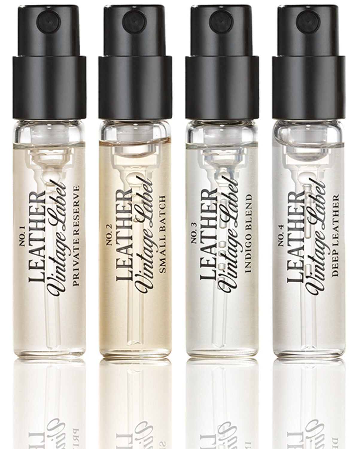 Leather Vintage Label Cologne Discovery Set
