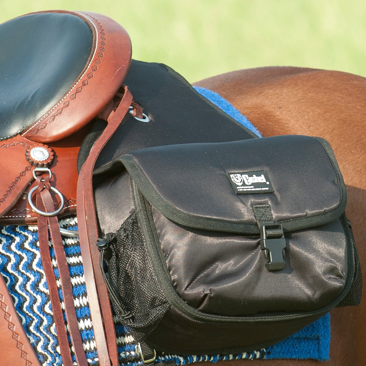 Cashel Delux Saddle Bag, SB-DX-BLA-II
