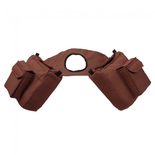 Tough1 Horn Bag, Heavy Nylon, Black or Brown 61-9393