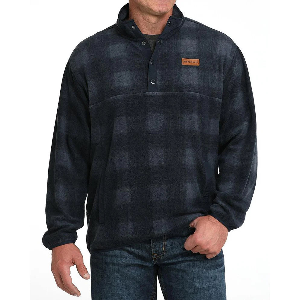 CINCH MEN'S POLAR FLEECE PULLOVER MWK1514028 Navy