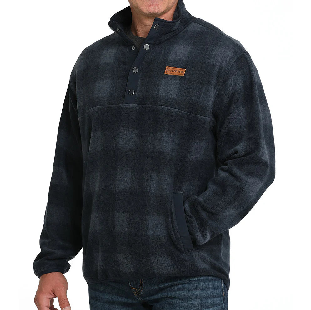 CINCH MEN'S POLAR FLEECE PULLOVER MWK1514028 Navy