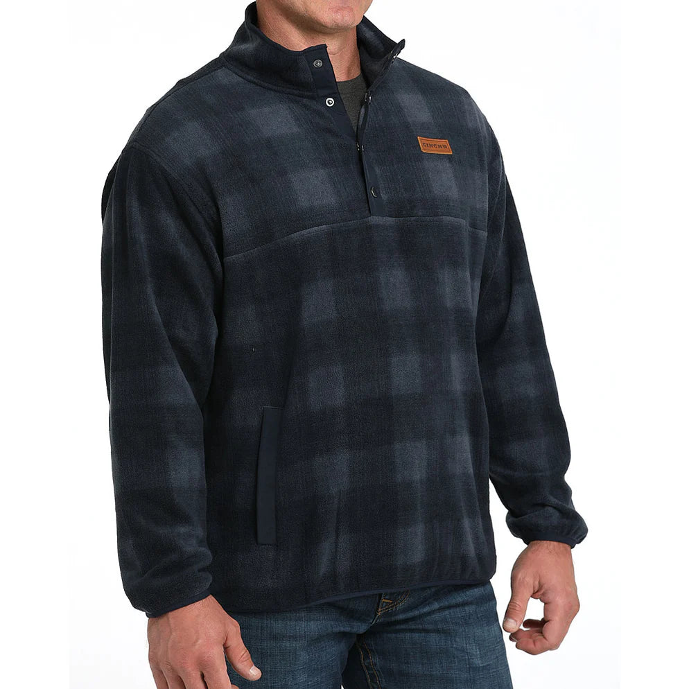 CINCH MEN'S POLAR FLEECE PULLOVER MWK1514028 Navy