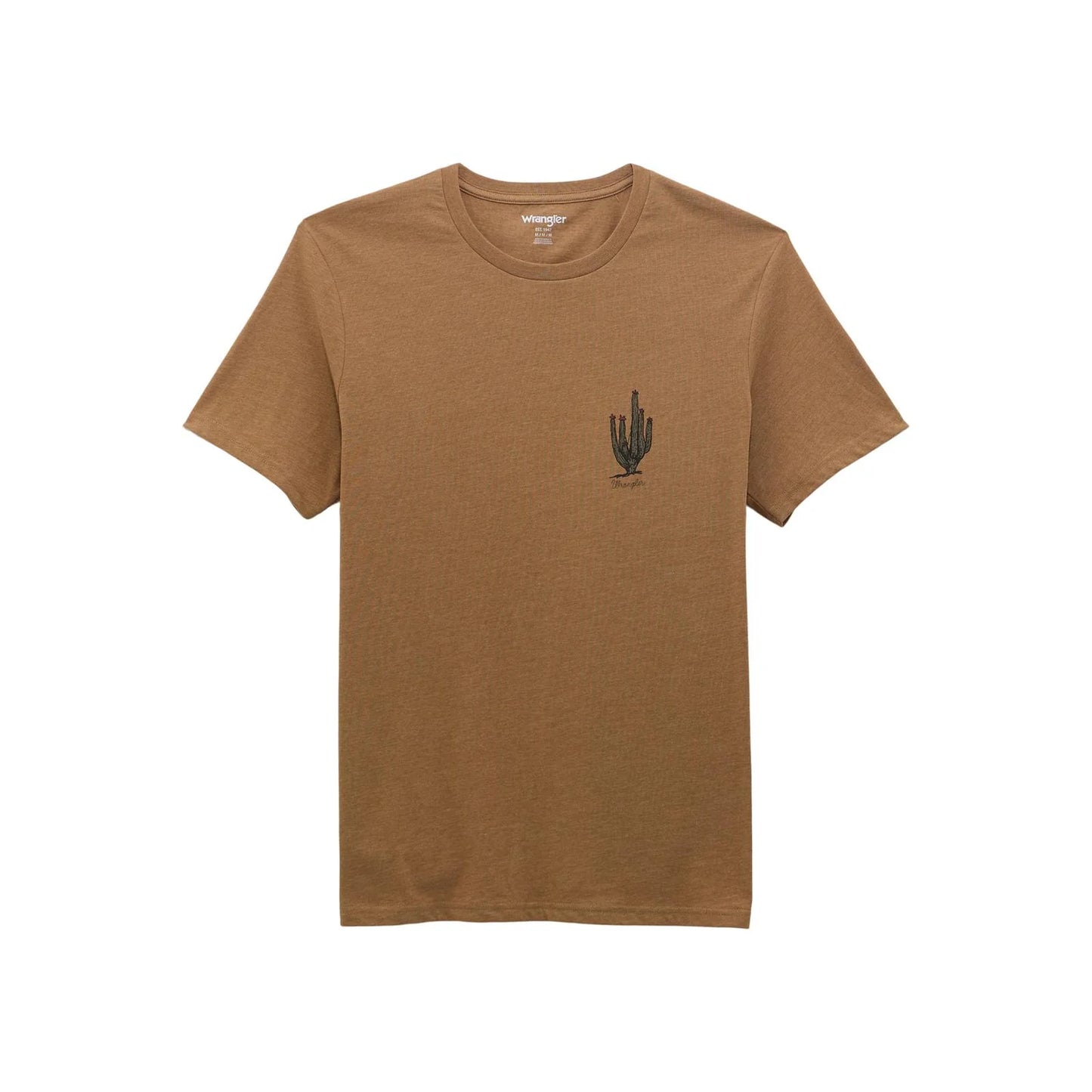 Wrangler Men’s T-Shirt -  Carmel Brown 112368737