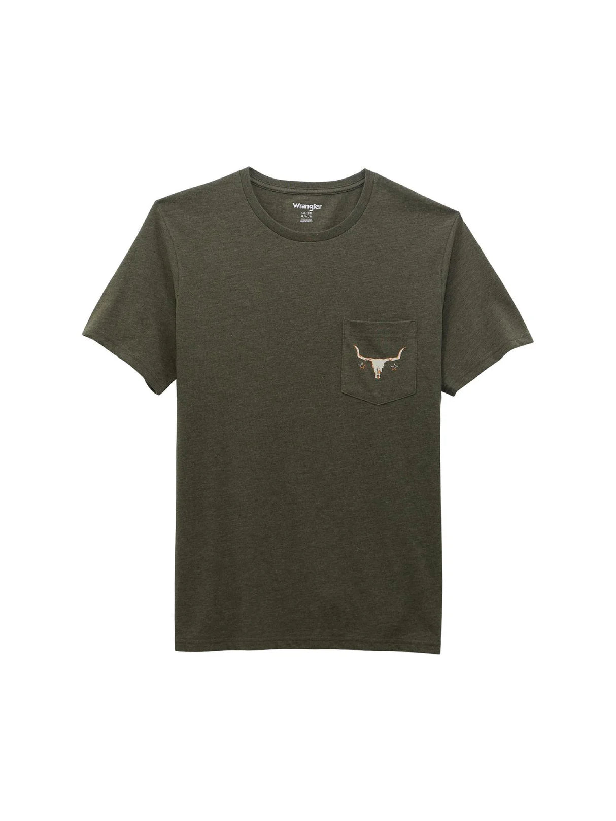 Wrangler Men’s T-Shirt -  Army Green 112368652