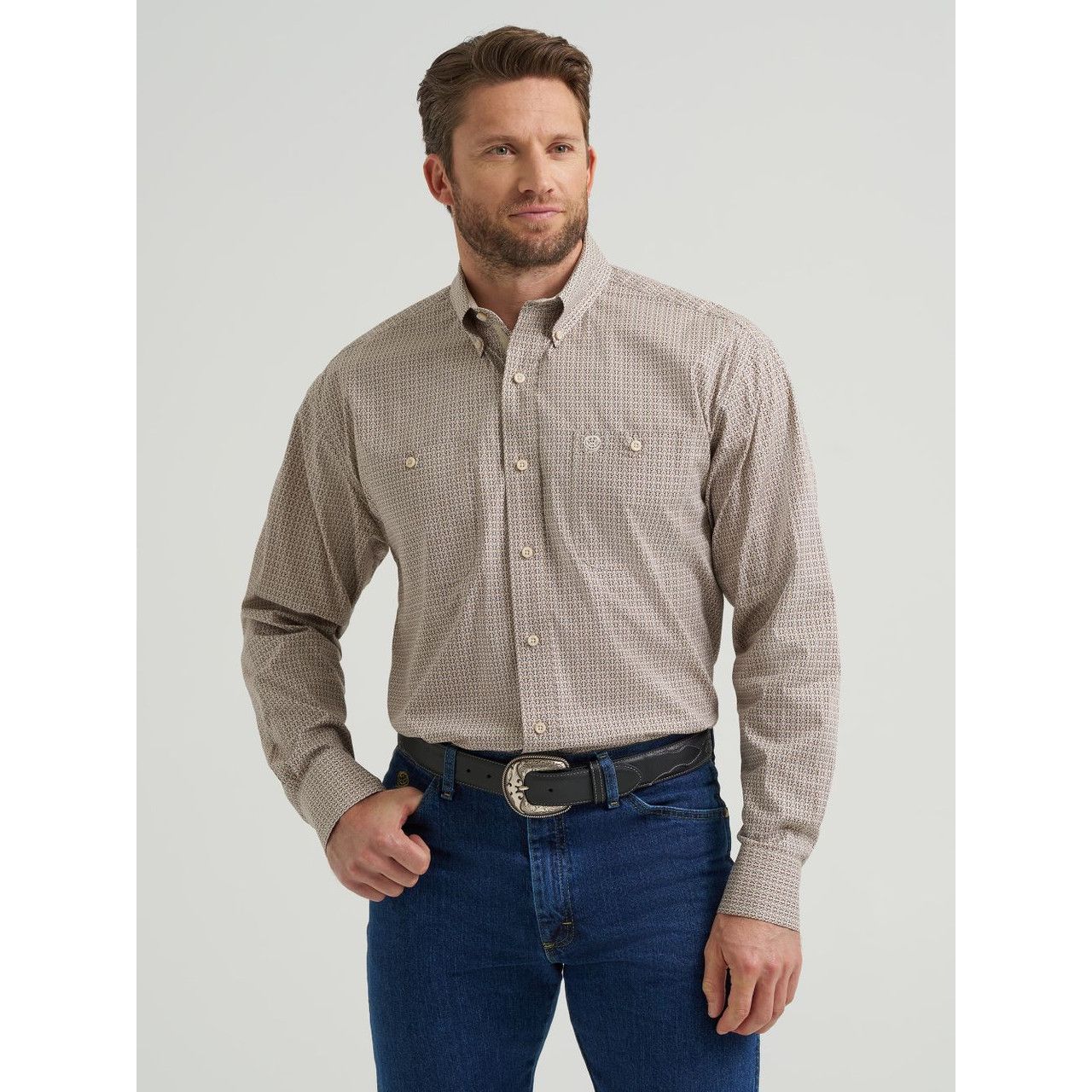 Wrangler Men’s George Straight Button Down 112369590