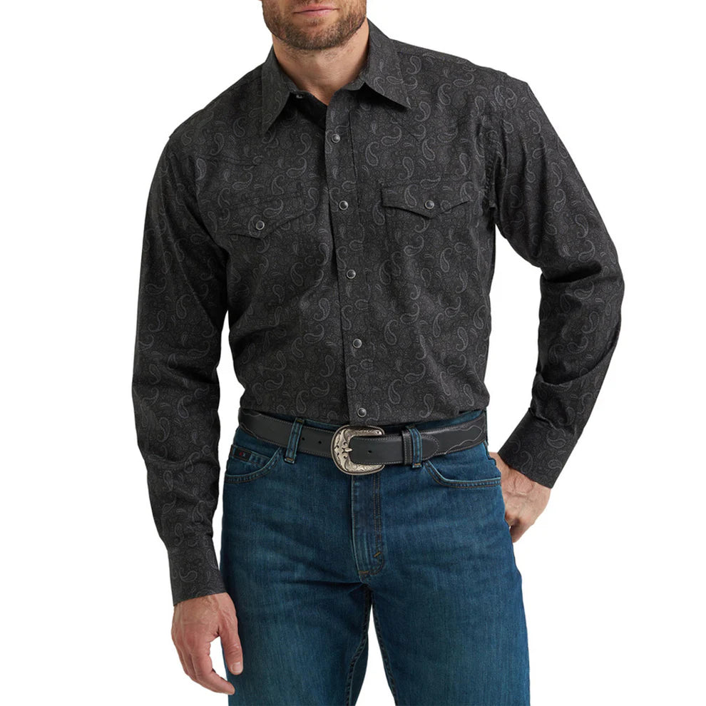 Wrangler Men’s 20X Western Shirt, Snaps 112369501