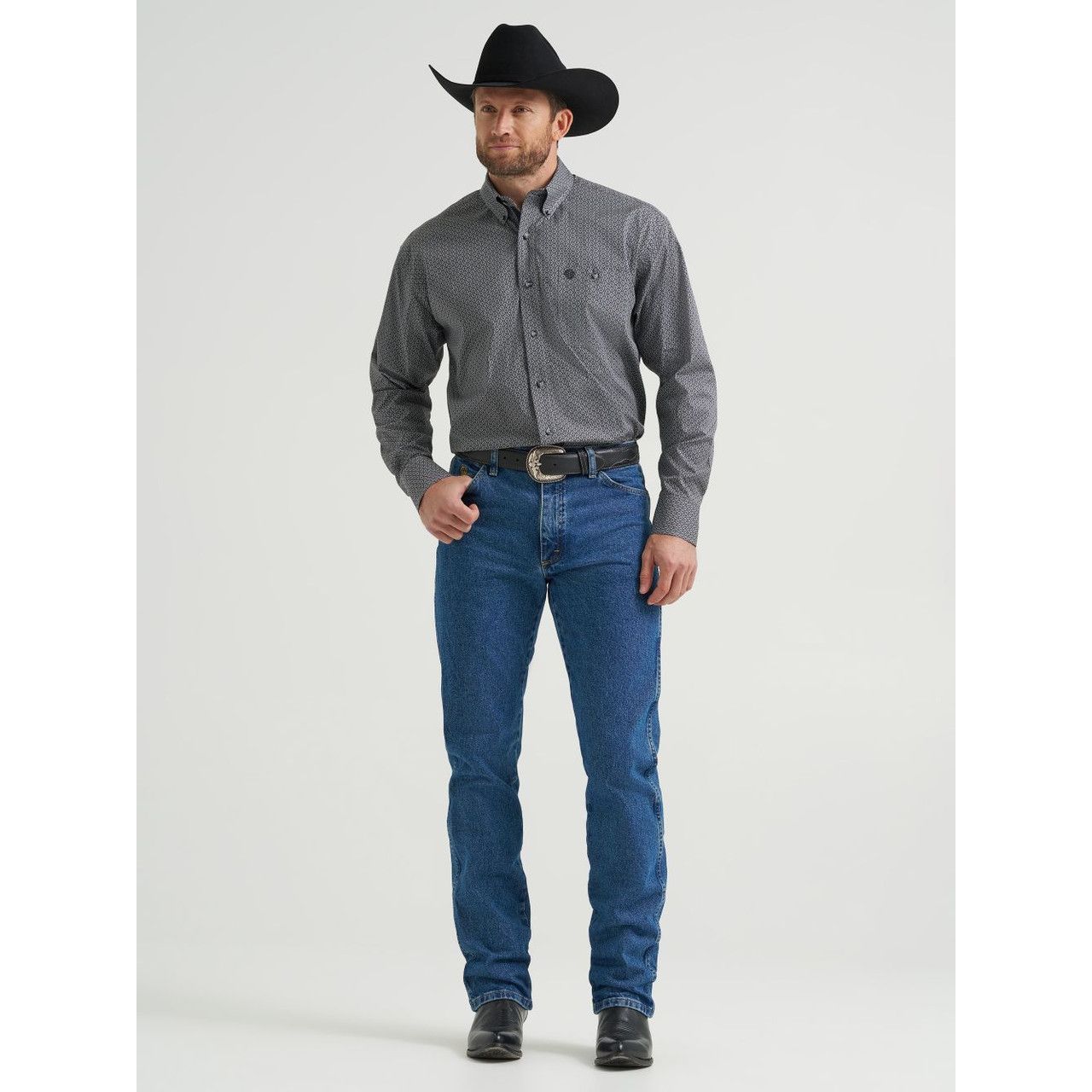 Wrangler Men’s George Straight Button Down 112369598