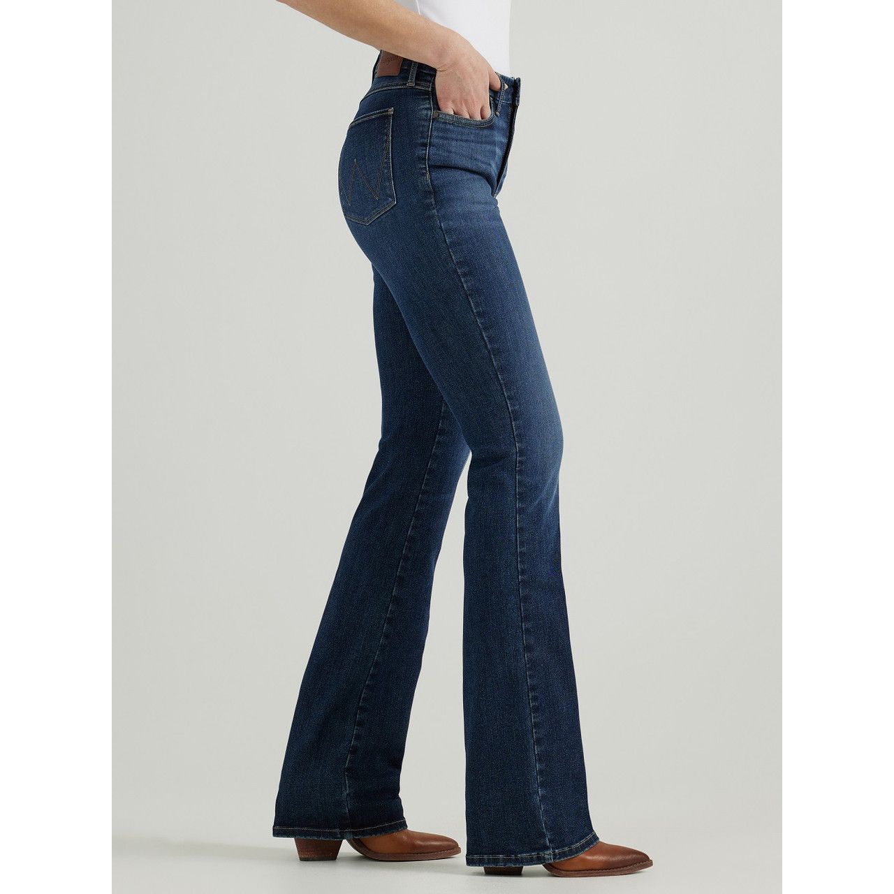 Wrangler Ladies Jean, Bespoke, High Rise, Bootcut 112359277