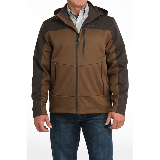 Cinch Men’s Bonded Hoodie, Brown MWJ1593005
