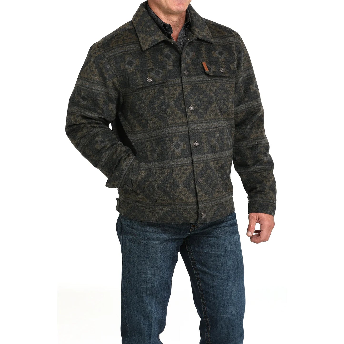 Cinch Men’s Jacket - WOOLY TRUCKER MWJ1921003