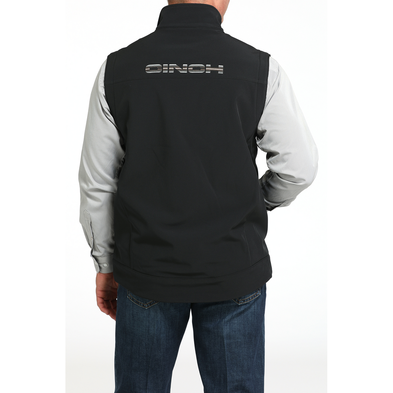 Cinch Men’s Vest, Bonded, Black MWV1541010