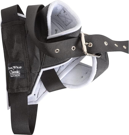 Classic Equine Horn Wrap Black HORNWRAP24BKBKS