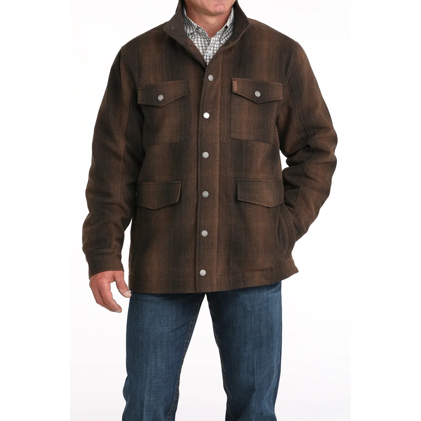 Cinch Men’s FRONTIER COAT - Brown MWJ1595002