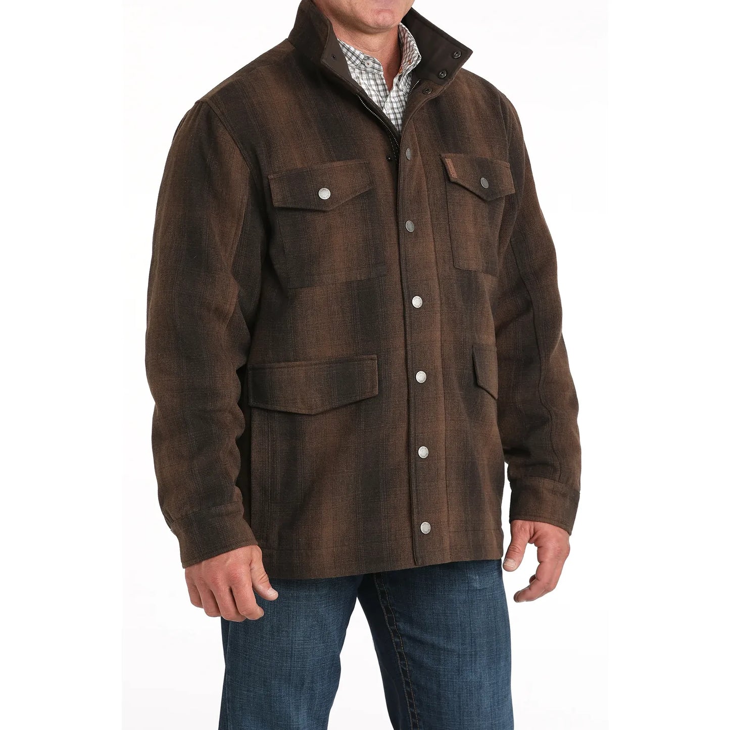 Cinch Men’s FRONTIER COAT - Brown MWJ1595002