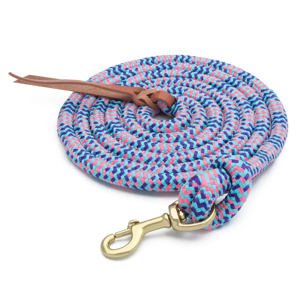 Weaver 10’ POLY  Cowboy LEAD ROPE WITH SNAP, 35-2096