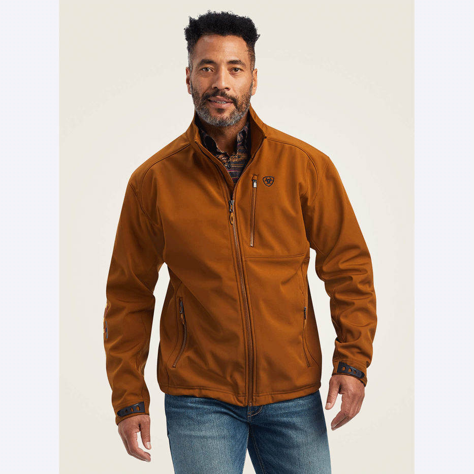 Ariat Men’s Logo 2.0 Chestnut SoftShell Jacket