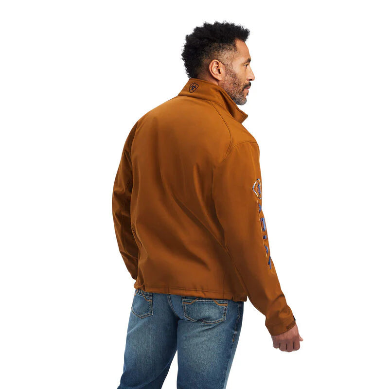 Ariat Men’s Logo 2.0 Chestnut SoftShell Jacket