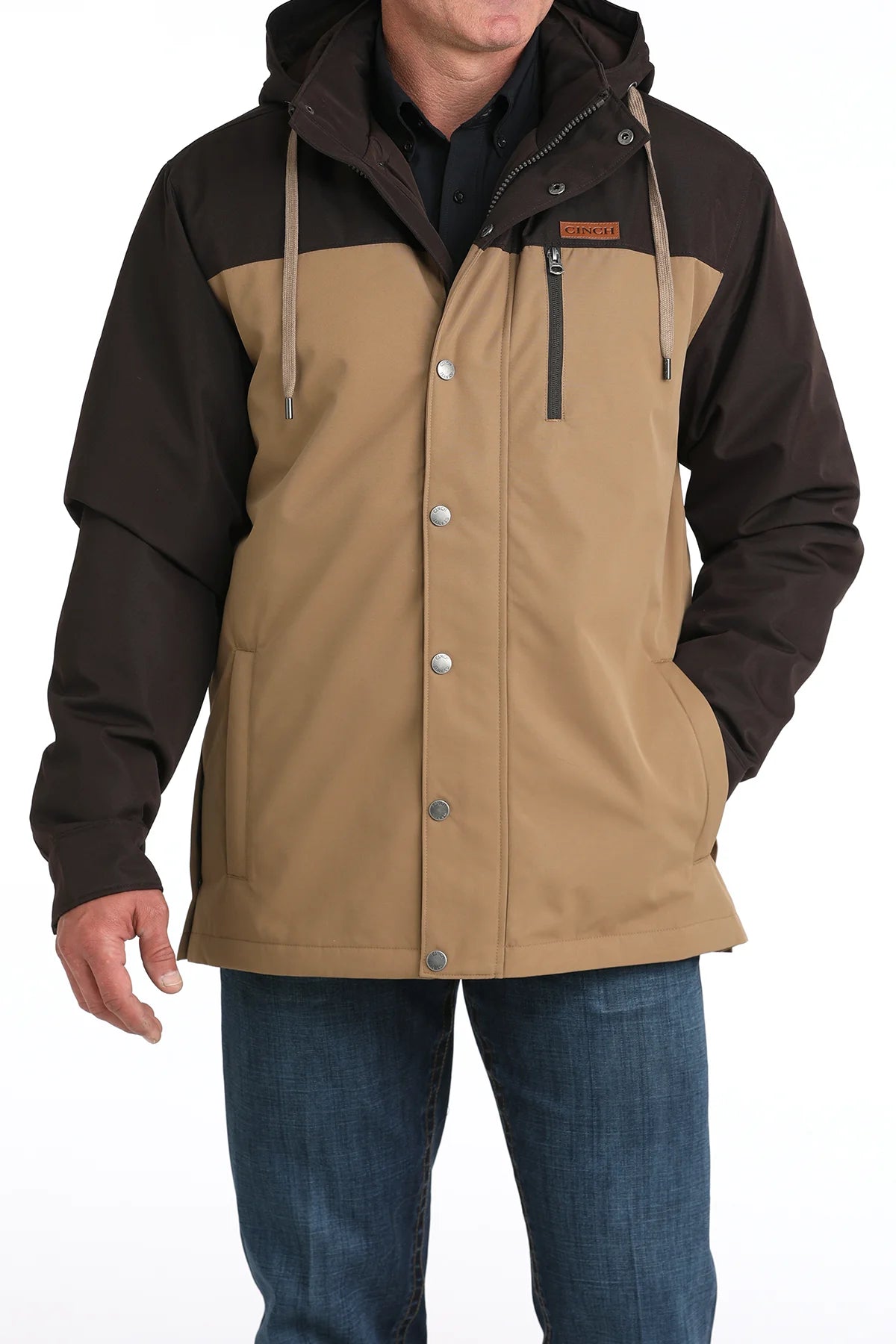 Cinch Men’s Coat Jacket- Brown MWJ1574002