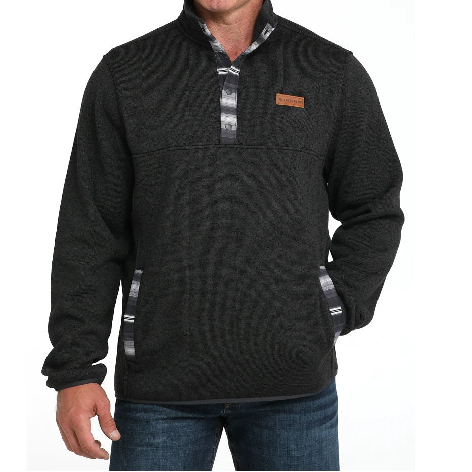 CINCH MEN'S PULLOVER SWEATER Grey MWK1534008